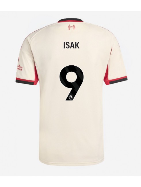 Liverpool Alexander Isak #9 Auswärtstrikot 2025-26 Kurzarm Liverpool Alexander Isak #9 Auswärtstrikot 2025-26 Kurzarm